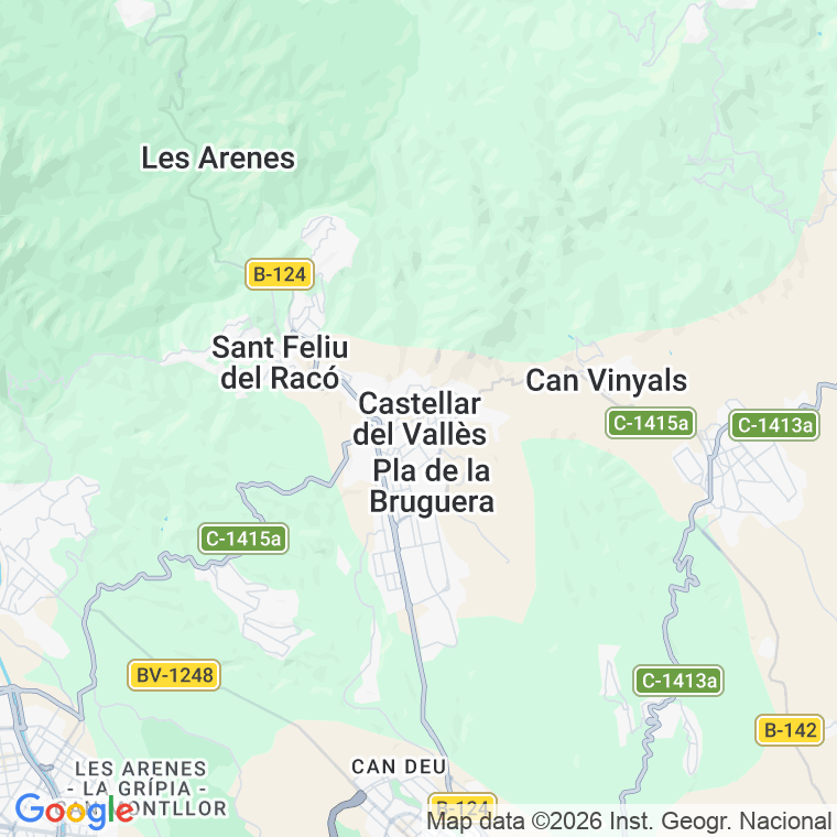 Código postal de Castellar del Valles en Barcelona