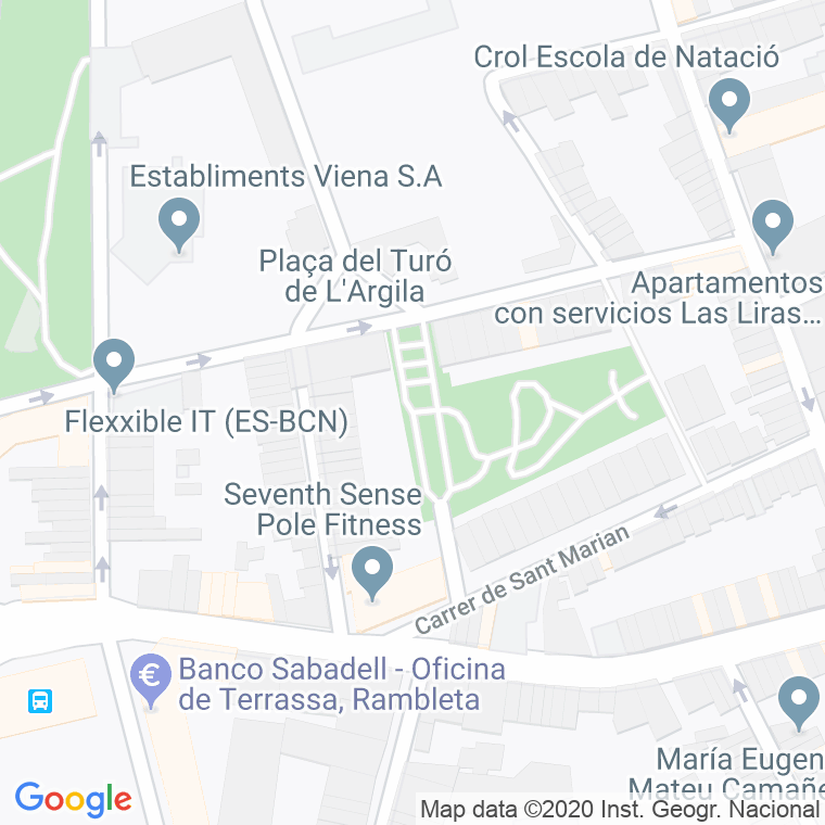 Código Postal calle Bobila Segues, plaça en Terrassa
