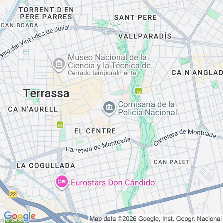 Código postal de Sant Pere en Terrassa