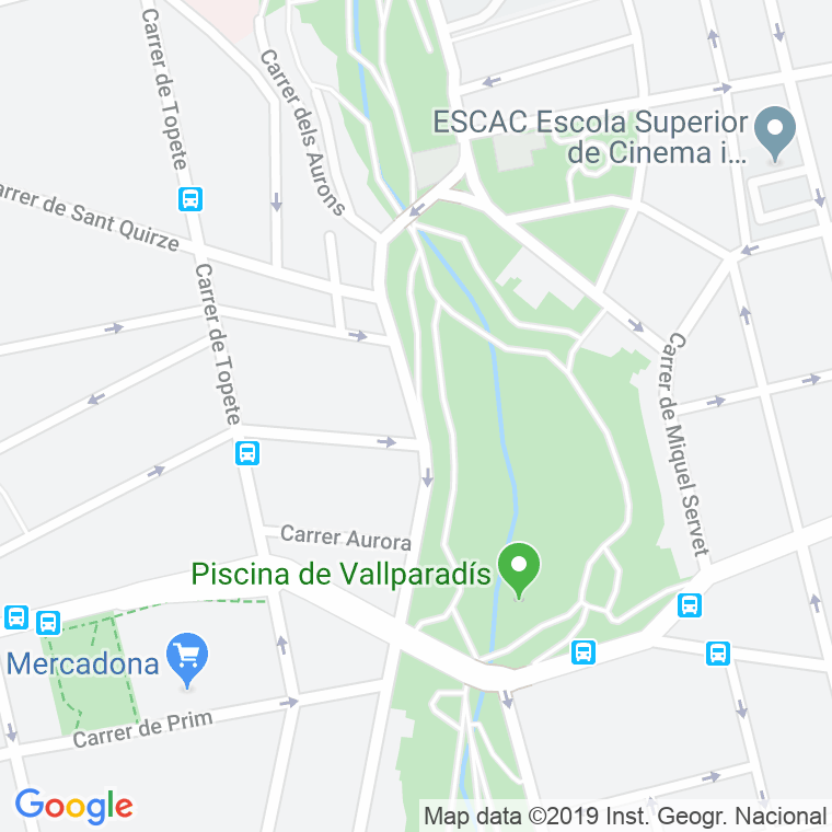 Código postal de Cementeri Vell en Terrassa