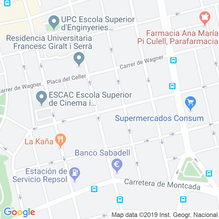 Código postal de Estanislau Figueras en Terrassa