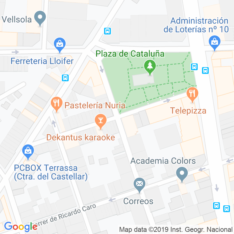Código postal de Lleo Xiii en Terrassa