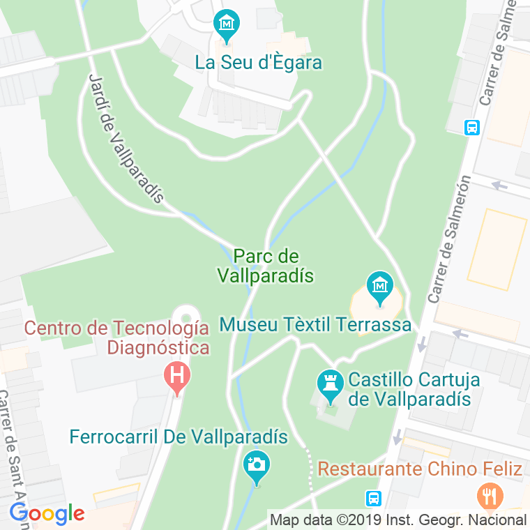 Código postal de Parc Vallparadis en Terrassa