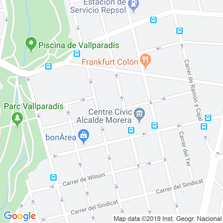 Código postal de Albinyana en Terrassa