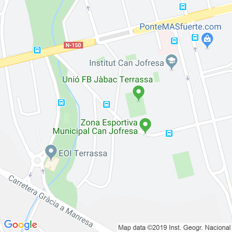 Código postal de Badalona en Terrassa