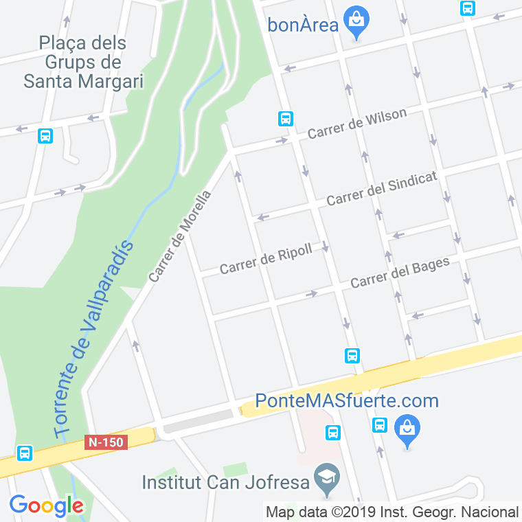 Código postal de Bergueda en Terrassa