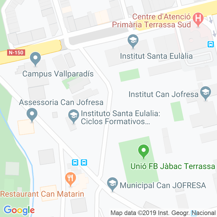Código postal de Blanes en Terrassa