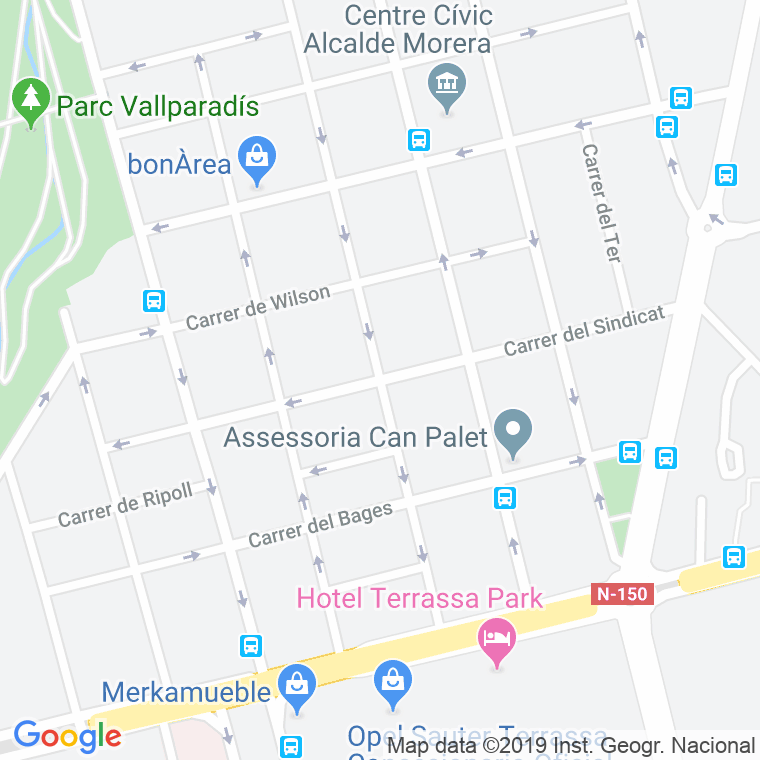 Código postal de Sindicat en Terrassa