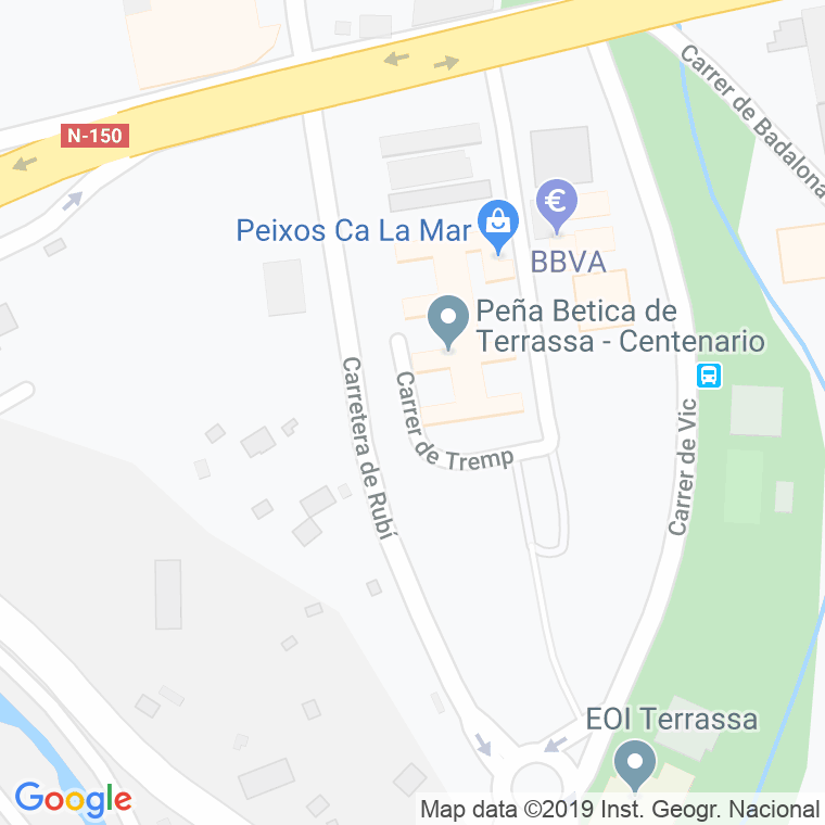 Código postal de Tremp en Terrassa
