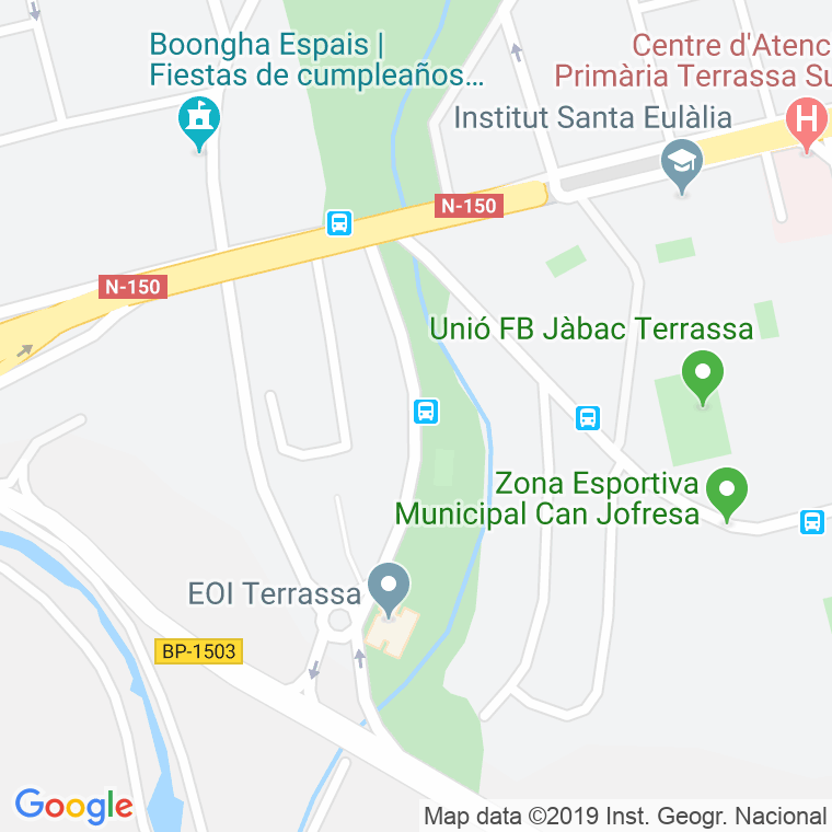 Código postal de Vic en Terrassa