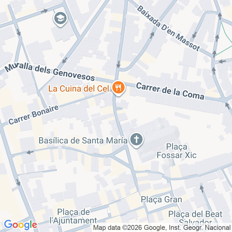 Código postal de C Sant Francesc D'assis en Mataro
