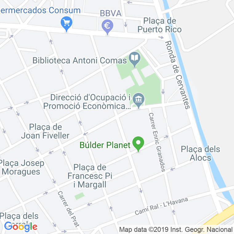 Código Postal calle Herrera en Mataró