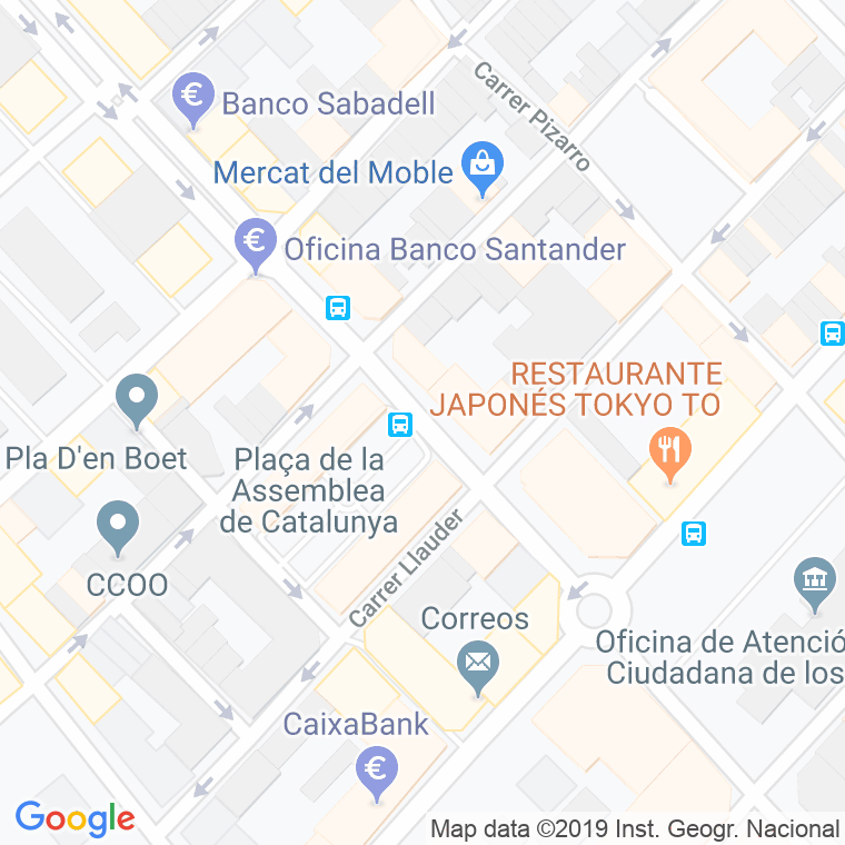 Código Postal calle Francesc Macia, ronda en Mataró