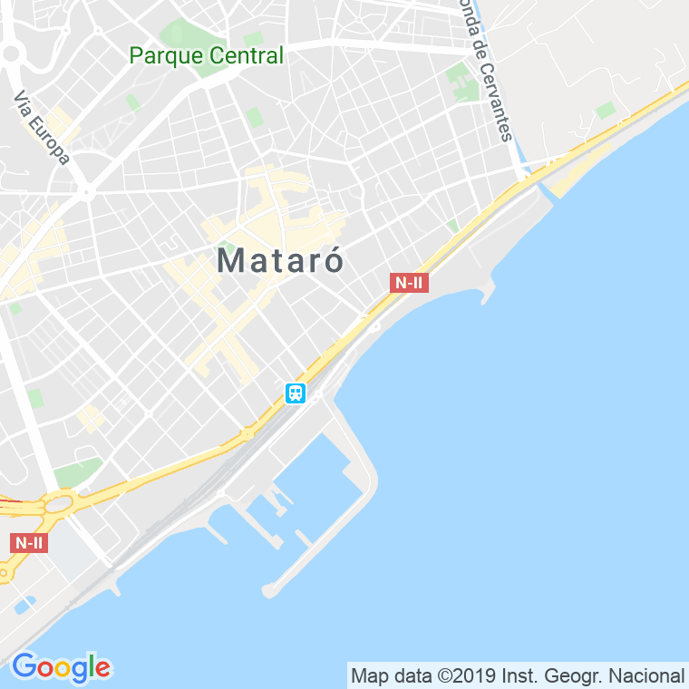 Código Postal calle Maresme, Del, avinguda (Impares Del 1 Al 173) en Mataró