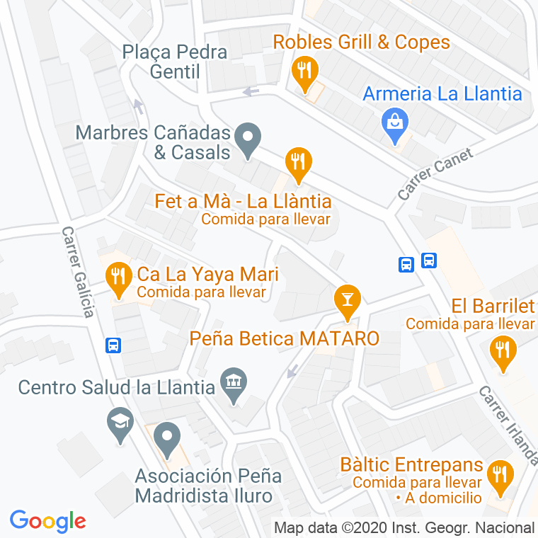 Código Postal calle Flor, La en Mataró
