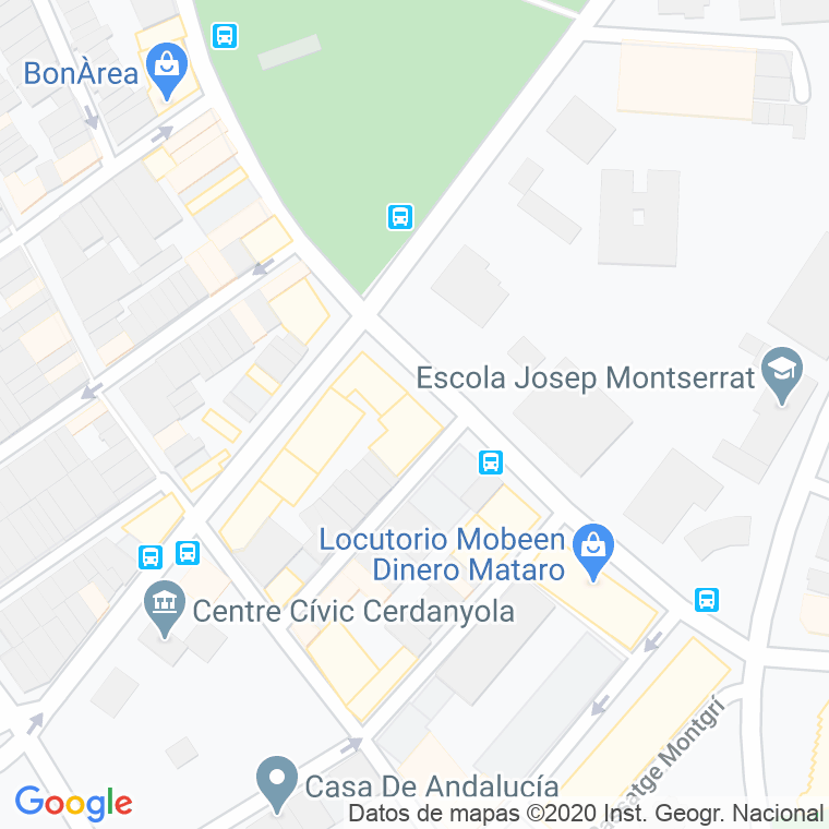 Código Postal calle Gatassa en Mataró