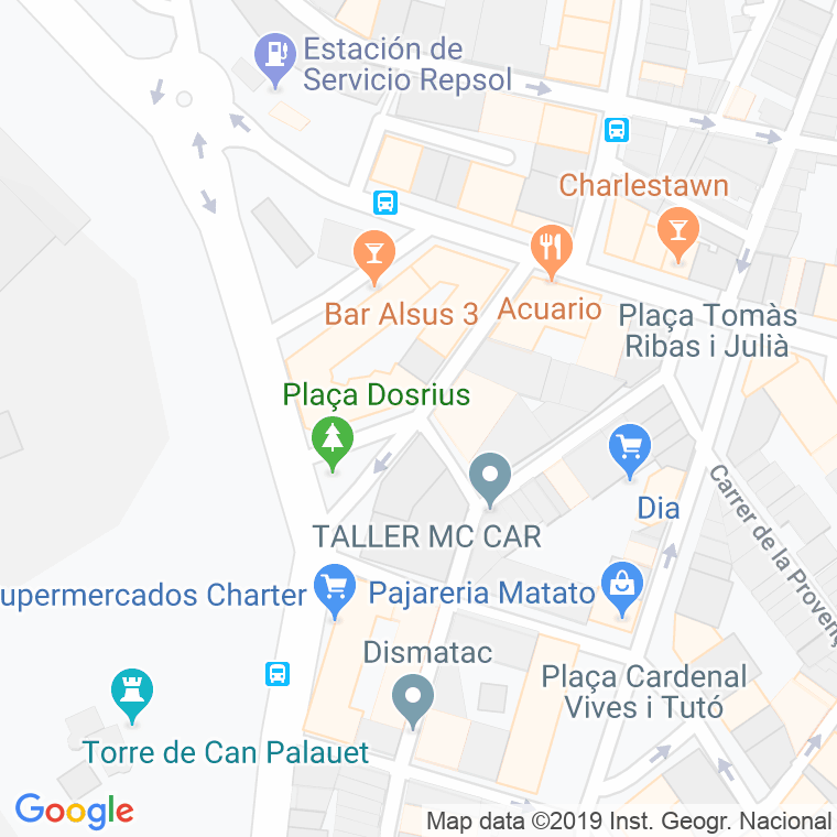 Código Postal calle Germa Doroteo en Mataró