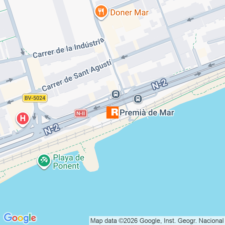 Código postal de C Port Esportiu Premia Mar en Premia de Mar