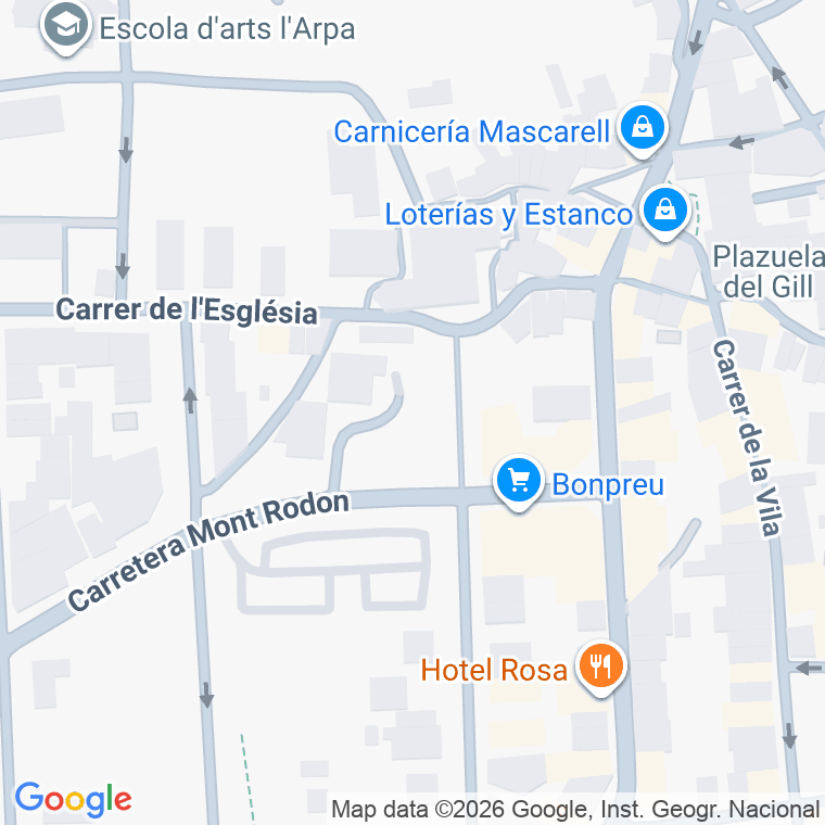 Código postal de Masia Mas el Reig en *diseminado*