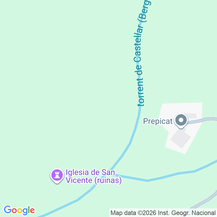 Código postal de Llinars (castellar del Riu) en Barcelona