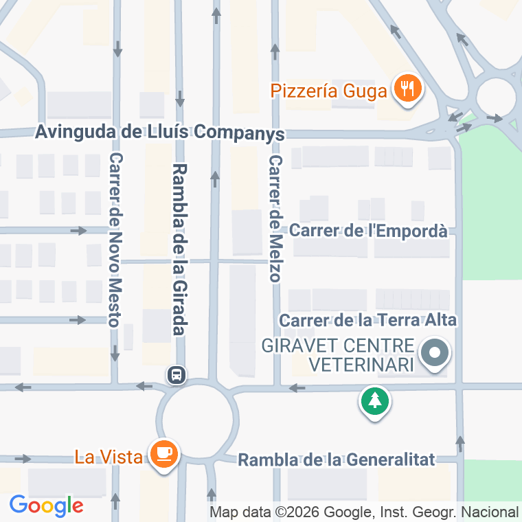 Código postal de Ptge Olesa de Bonesvalls en Vilafranca del Penedes