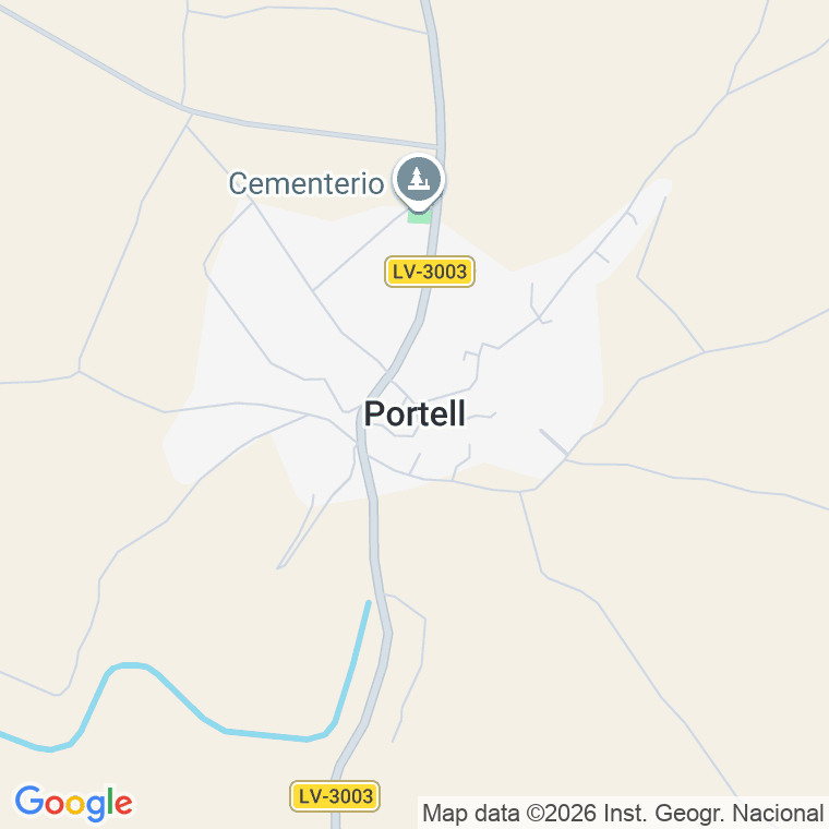 Código postal de C Gaudí (el Portell) en Portell (el)