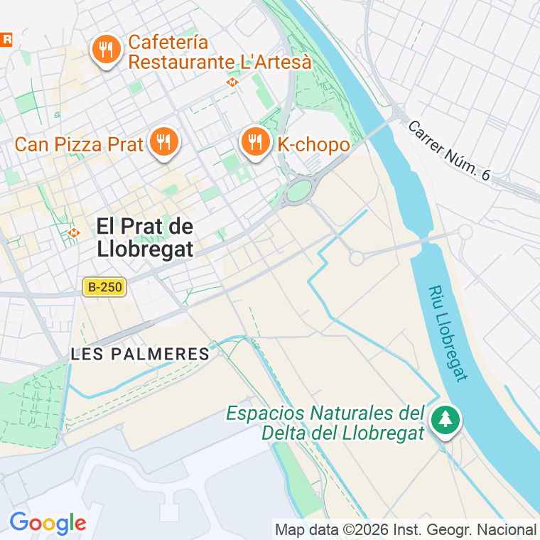 Código postal de C Carretera Marina en Prat de Llobregat (el)
