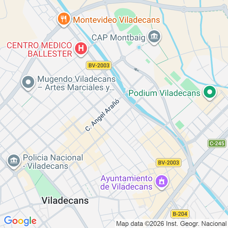 Código postal de C Sant Marià en Viladecans