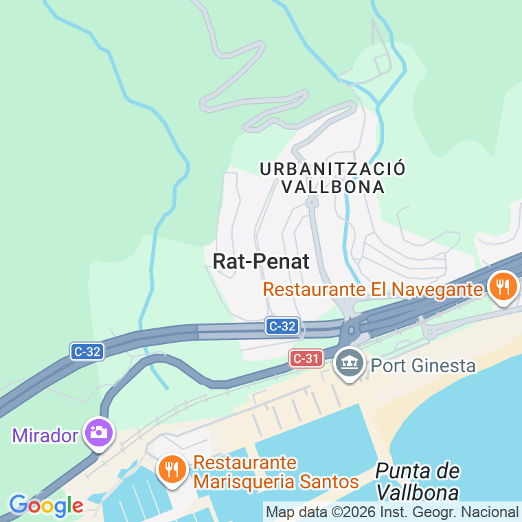 Código postal de Av Rat Penat (de) en Rat-penat (urbanizacion)