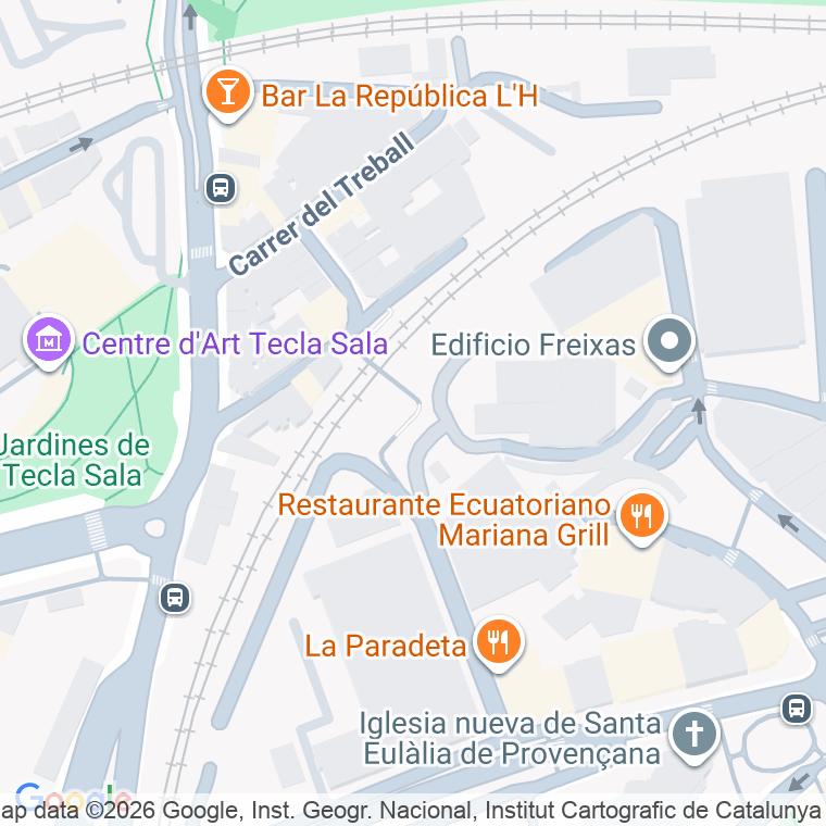Código postal de Ptge Ca N'alos en Hospitalet Llobregat (l')
