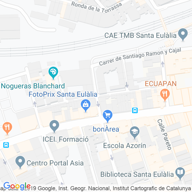 Código Postal calle Maluquer en Hospitalet de Llobregat,l'