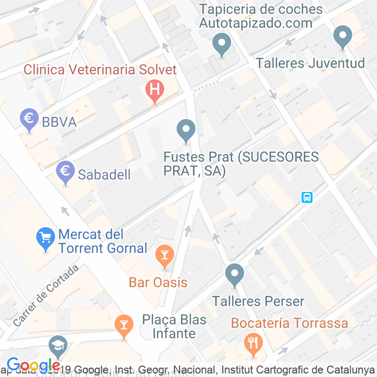 Código Postal calle Martorell en Hospitalet de Llobregat,l'