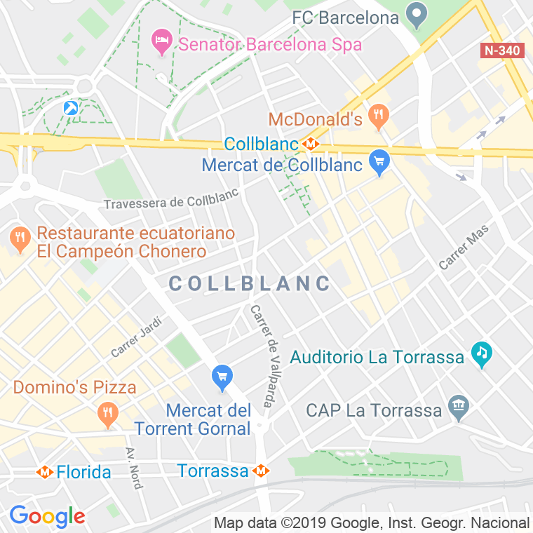 Código Postal calle Paris   (Impares Del 23 Al Final)  (Pares Del 22 Al Final) en Hospitalet de Llobregat,l'