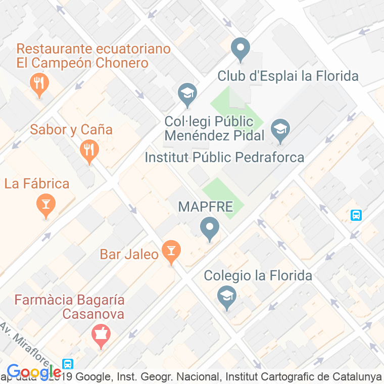 Código Postal calle Alacant en Hospitalet de Llobregat,l'