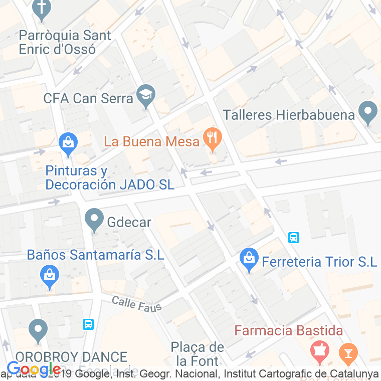 Código Postal calle Andorra en Hospitalet de Llobregat,l'