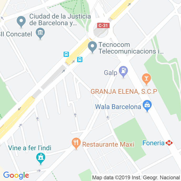Código postal de Arquitectura en Hospitalet de Llobregat,l'