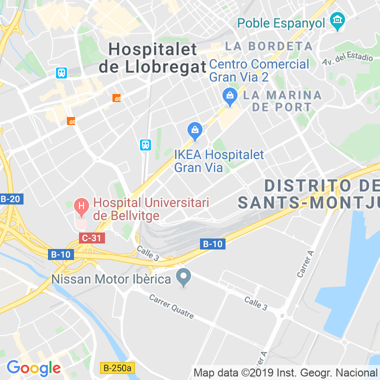 Código postal de Carme, Passatge en Hospitalet de Llobregat,l'