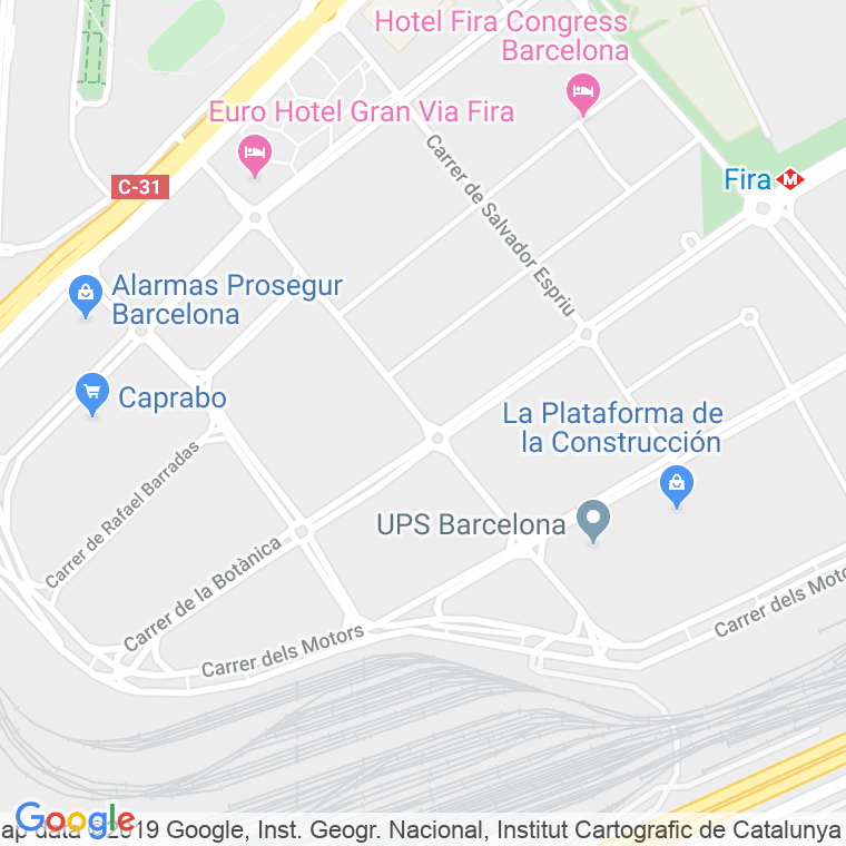 Código postal de Miguel Hernandez en Hospitalet de Llobregat,l'