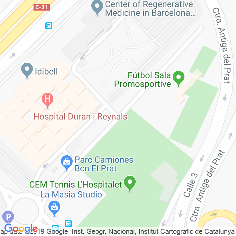 Código postal de Pau Redo, Cami en Hospitalet de Llobregat,l'
