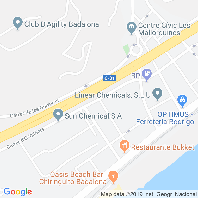 Código Postal calle Murillo en Badalona