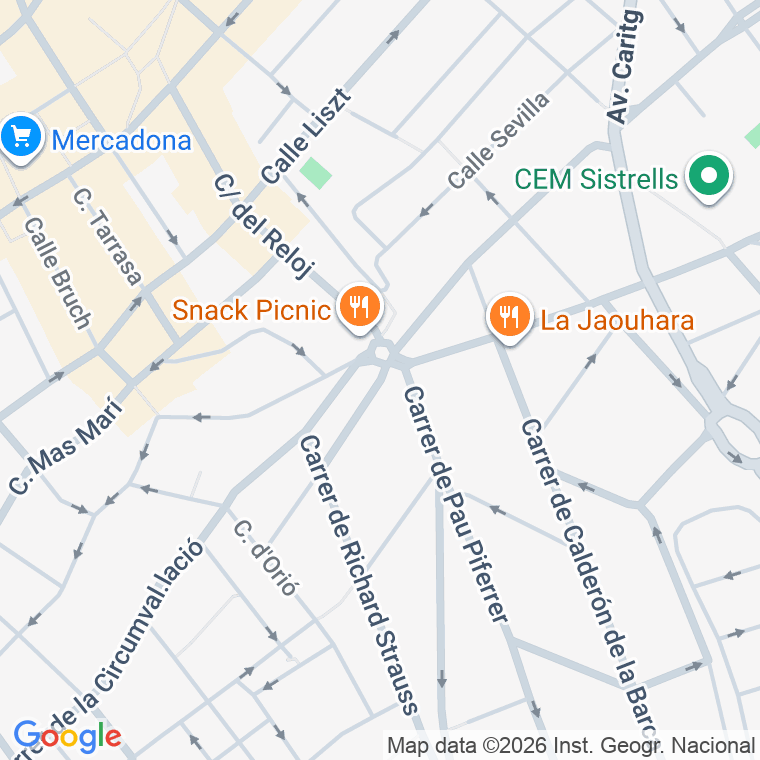 Código postal de Autonomia en Badalona