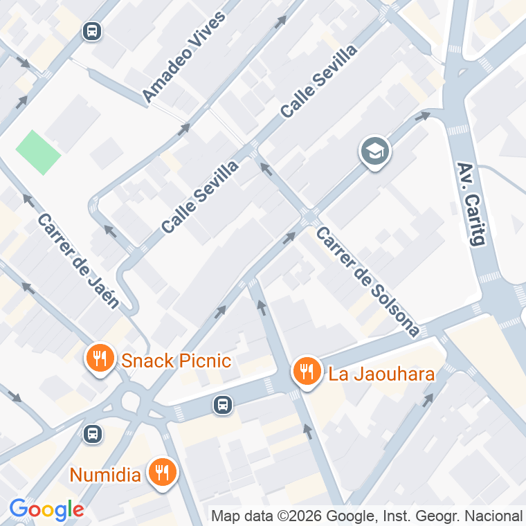 Código postal de Lepant   (impares del 31 al Final)  (pares del 68 al Final) en Badalona