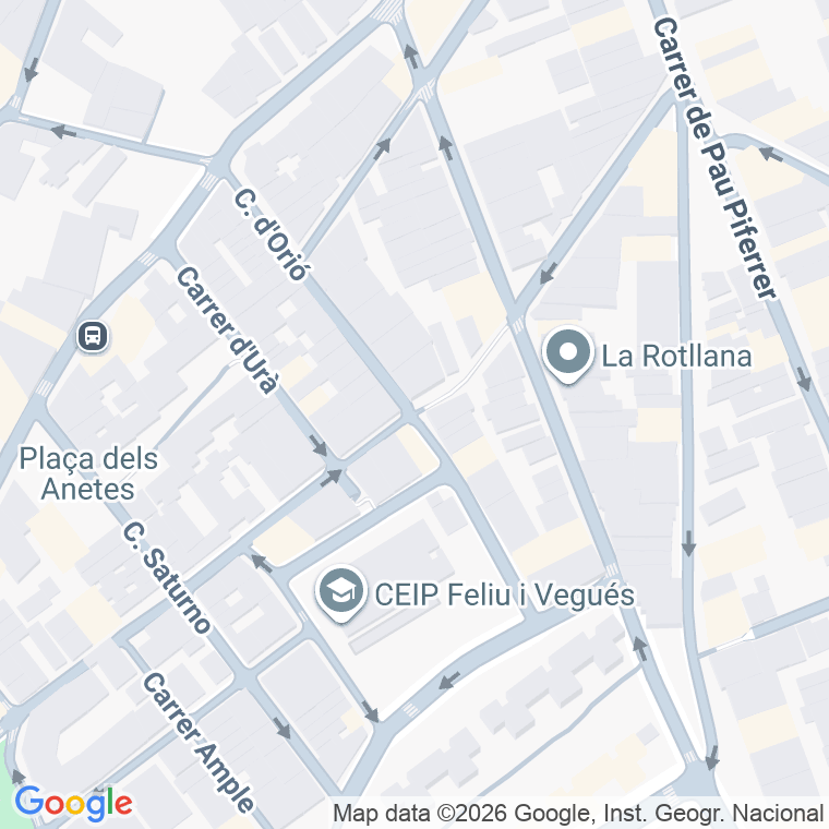 Código postal de Orio en Badalona