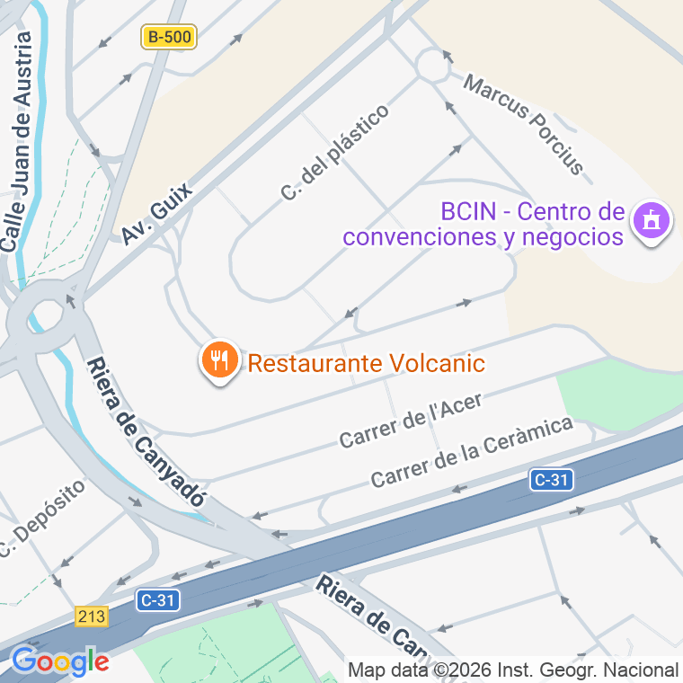 Código postal de Electronica en Badalona