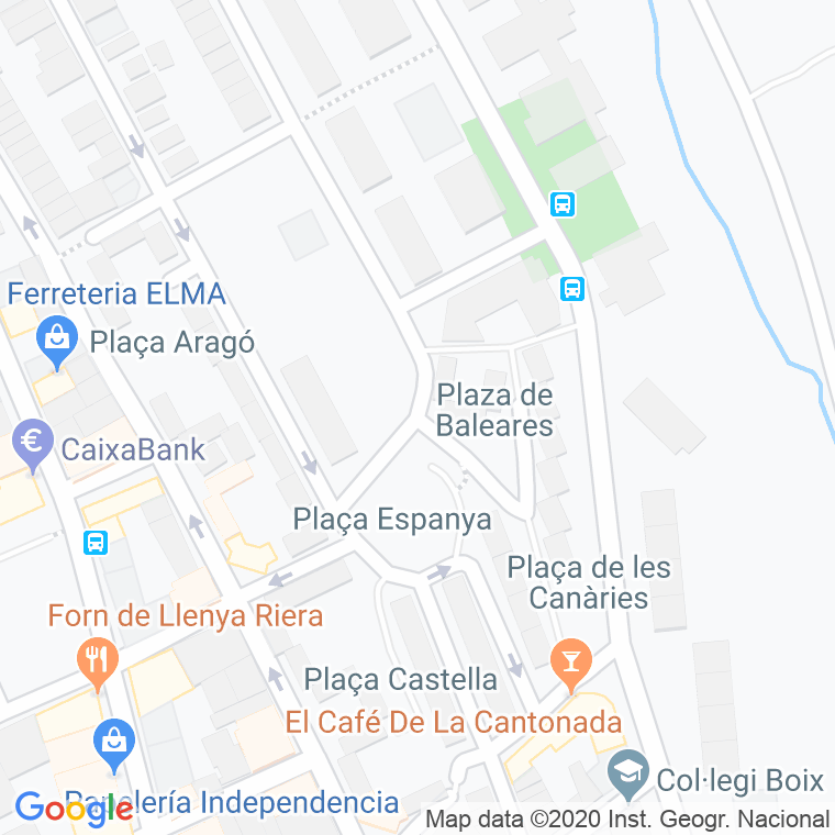 Código Postal calle Extremadura, avinguda en Badalona