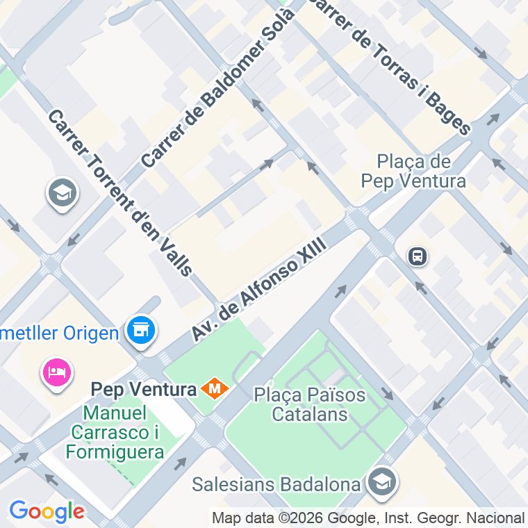 Código postal de Sevilla en Badalona