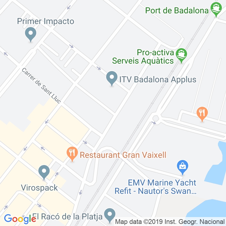 Código Postal calle Cosidores en Badalona