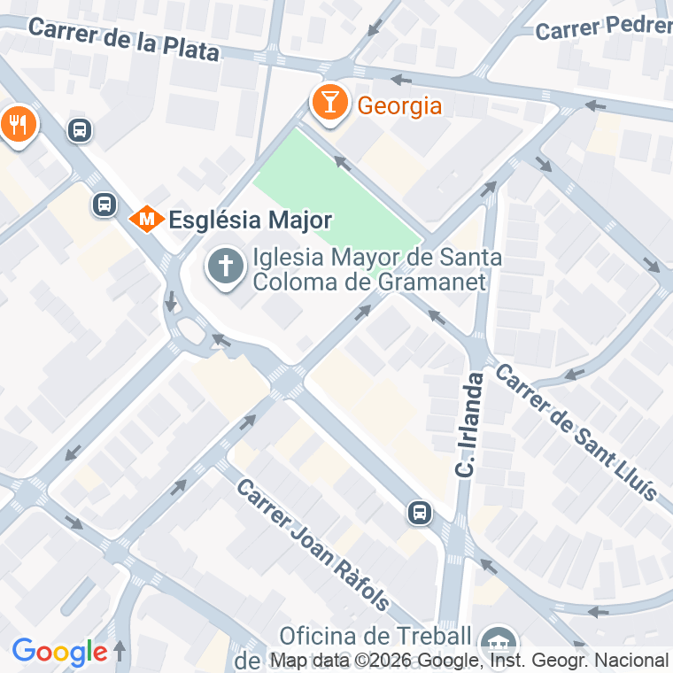Código postal de C Mare de Deu de la Merce en Santa Coloma de Gramenet