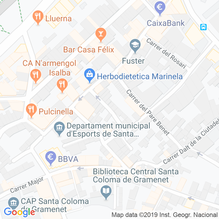 Código Postal calle Sant Isidre en Santa Coloma de Gramanet