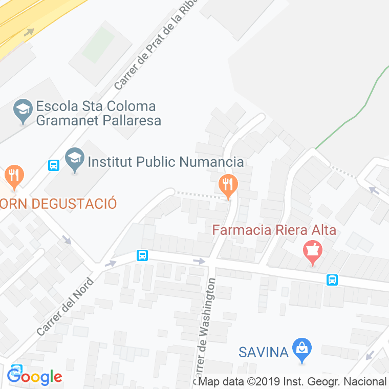 Código Postal calle Sant Pau en Santa Coloma de Gramanet